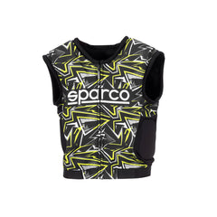 Revbensskydd Sparco SJ PRO K-3 Svart/Gul