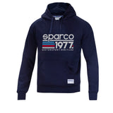 Hoodie Sparco 1977 Blå