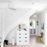Brandsläckare,Design by Housegard, 6 kg pulver PE6HRA, Vit