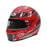 Hjälm Bell RS7 Pro Hans Stamina Antracit/Röd