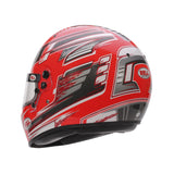 Hjälm Bell RS7 Pro Hans Stamina Antracit/Röd