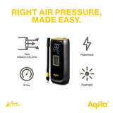 Aqiila Airbird C4 - Luftpump, bärbar kompressor