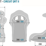 Stol Sparco CIRCUIT II L QRT