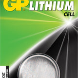 GP knappcell, Lithium, CR2450