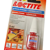 Loctite gänglåsning 243 blå 5 ml