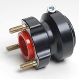 Nav bak 40mm x 65 svart Aluminium