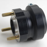 Nav bak 50mm x 65 svart Aluminium