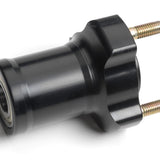 Framnav  (17mm) 75mm Black Aluminium