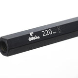 Styrstag 260mm svart hexagonal