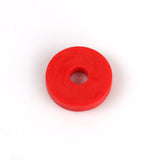 Gummibricka 6x20mm Röd 10-Pack