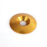 Försänkt Aluminiumbricka 8x34mm Guld 10-Pack