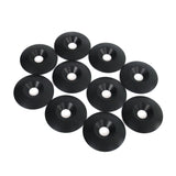 Försänkt Aluminiumbricka 8x34mm Svart 10-Pack