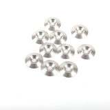Försänkt Aluminiumbricka 8x30mm Silver 10-Pack
