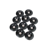Försänkt Nylonbricka 8x30mm Svart 10-Pack