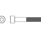 Insexskruv 5 x 50, 10-pack