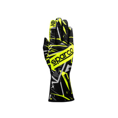 Handskar Sparco K-Rookie Svart/Gul