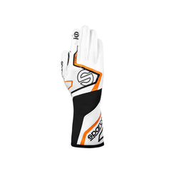 Handskar Sparco K-Tide + 8877-2022 Vit/Orange