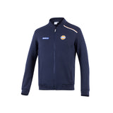 Sweatshirt Sparco Gulf zip Blå