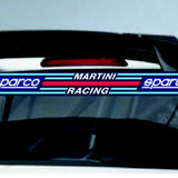 Bakrutedekal Sparco Martini Racing