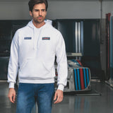 Hoodie Martini Big Stripes Vit